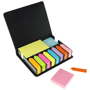 Set Post-it de PU Negro 1 Set Post-it de PU Negro