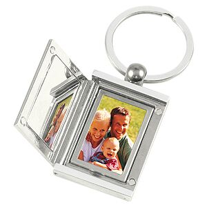 Llavero Metálico Porta-Foto