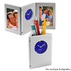 Porta-Lapices con Reloj 1 Porta-Lapices con Reloj