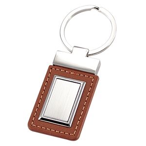 Llavero Cuero-Metal Excelsior