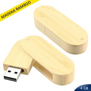 USB Pendrive 4GB Bamboo