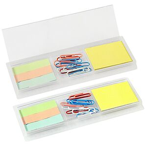 Porta Post-it con Clips 1 Porta Post-it con Clips