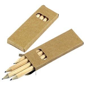 Set 4 Lapices Grafito Negro