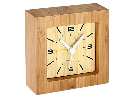 Reloj Despertador de Bamboo 1 Reloj Despertador de Bamboo